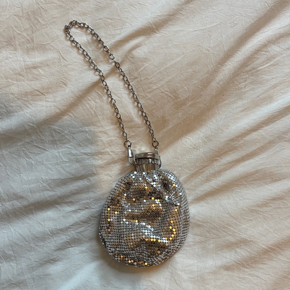Silver Chain Evening Bag